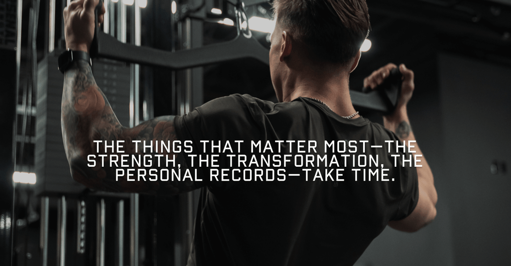 progress takes time