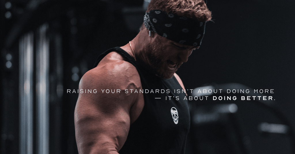 Raise your standards