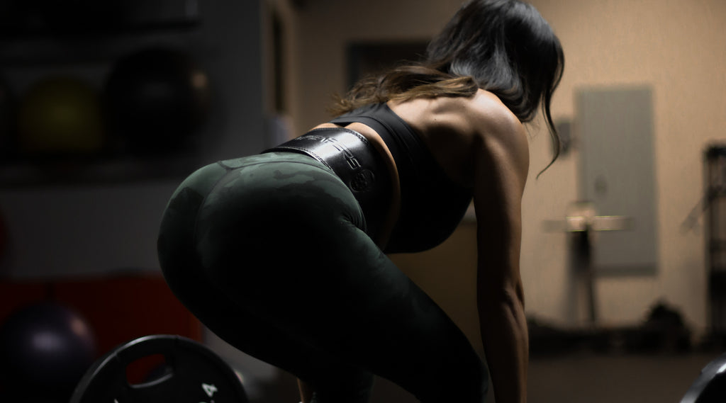 leather weight lifting belt