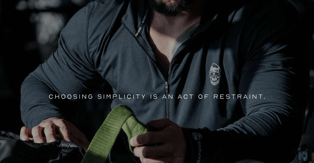 simplicity is self restraint
