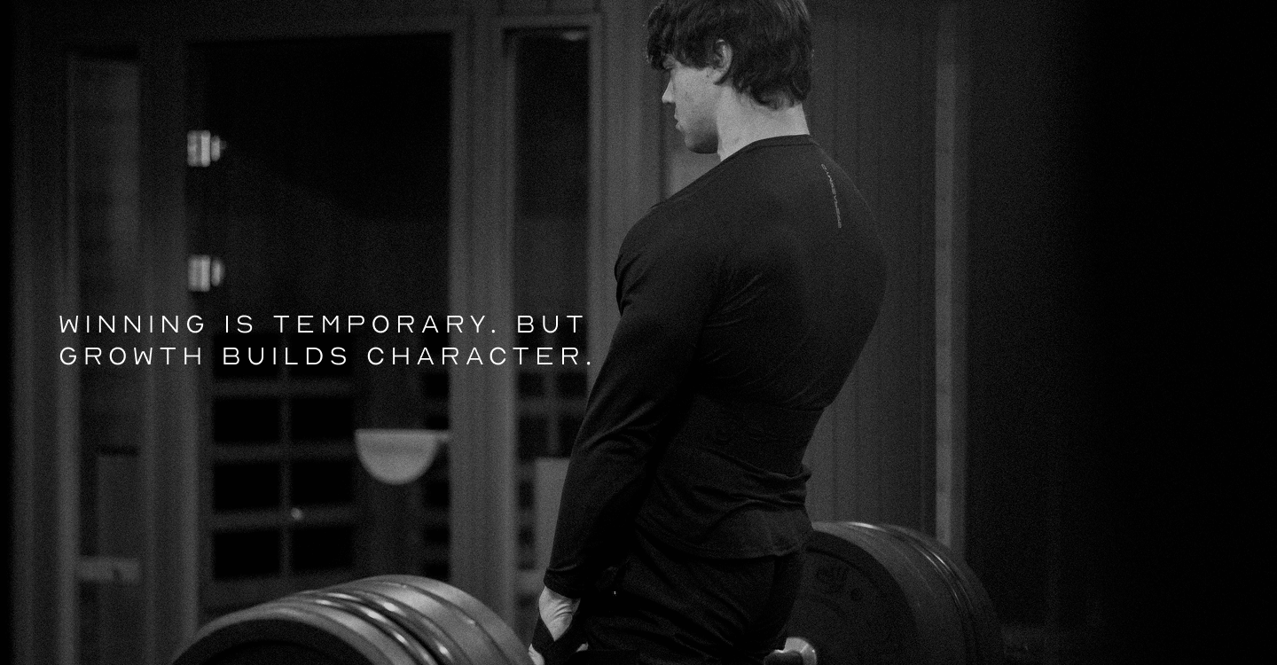 winning is temporary