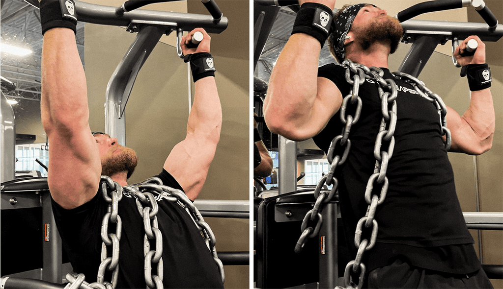 weighted chin up