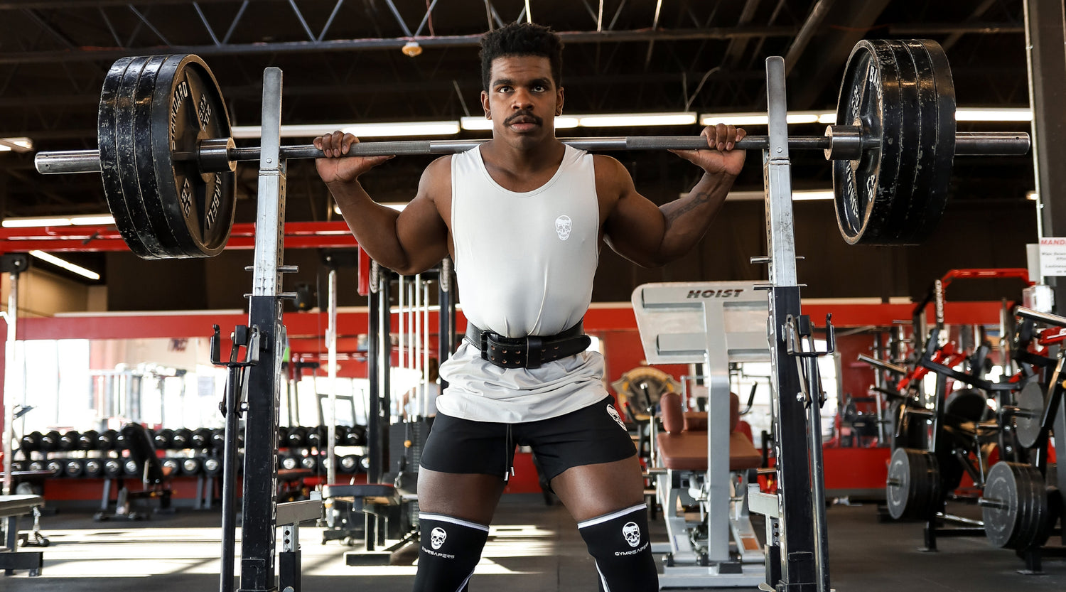 using squat rack