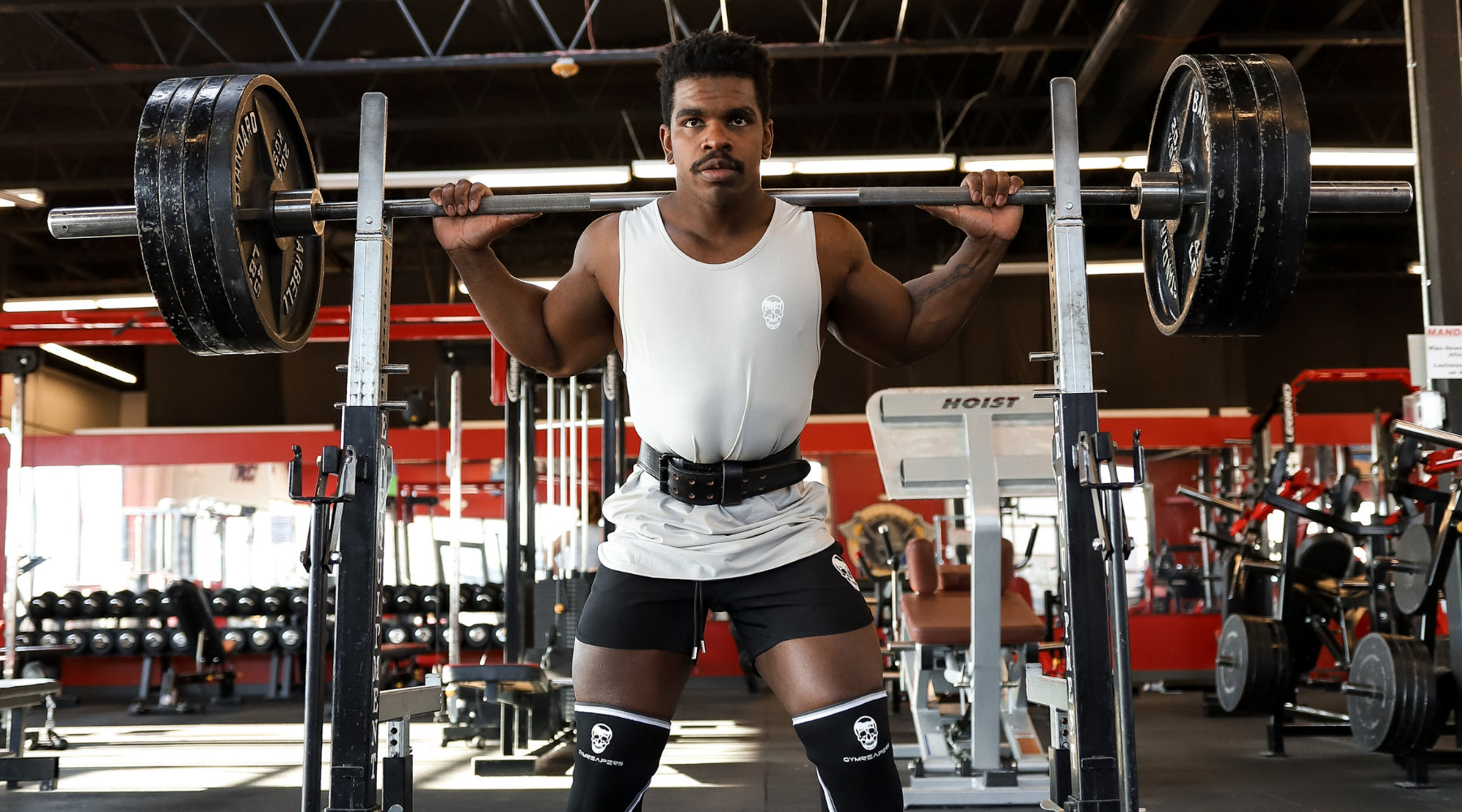 using squat rack