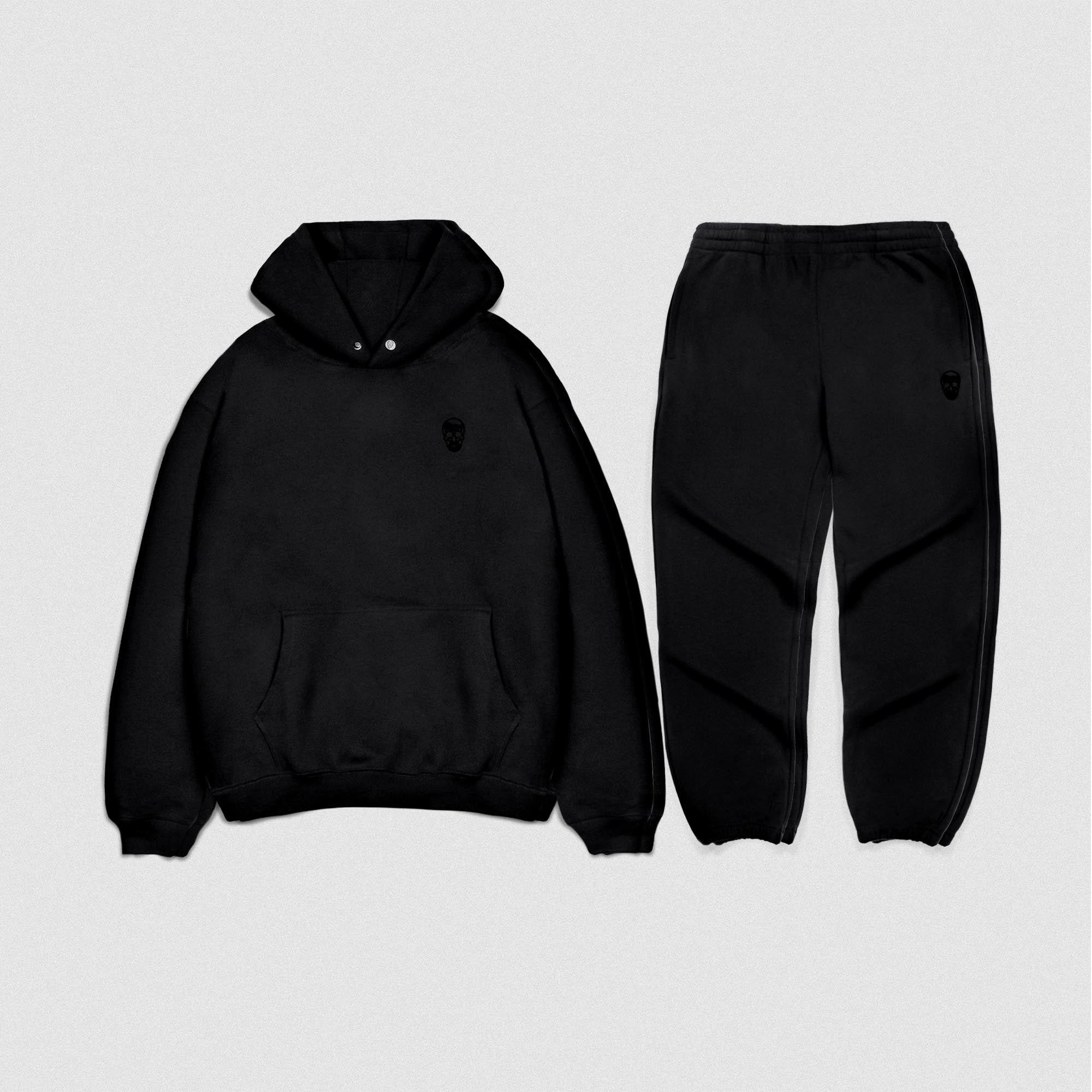 heavy weight set black black
