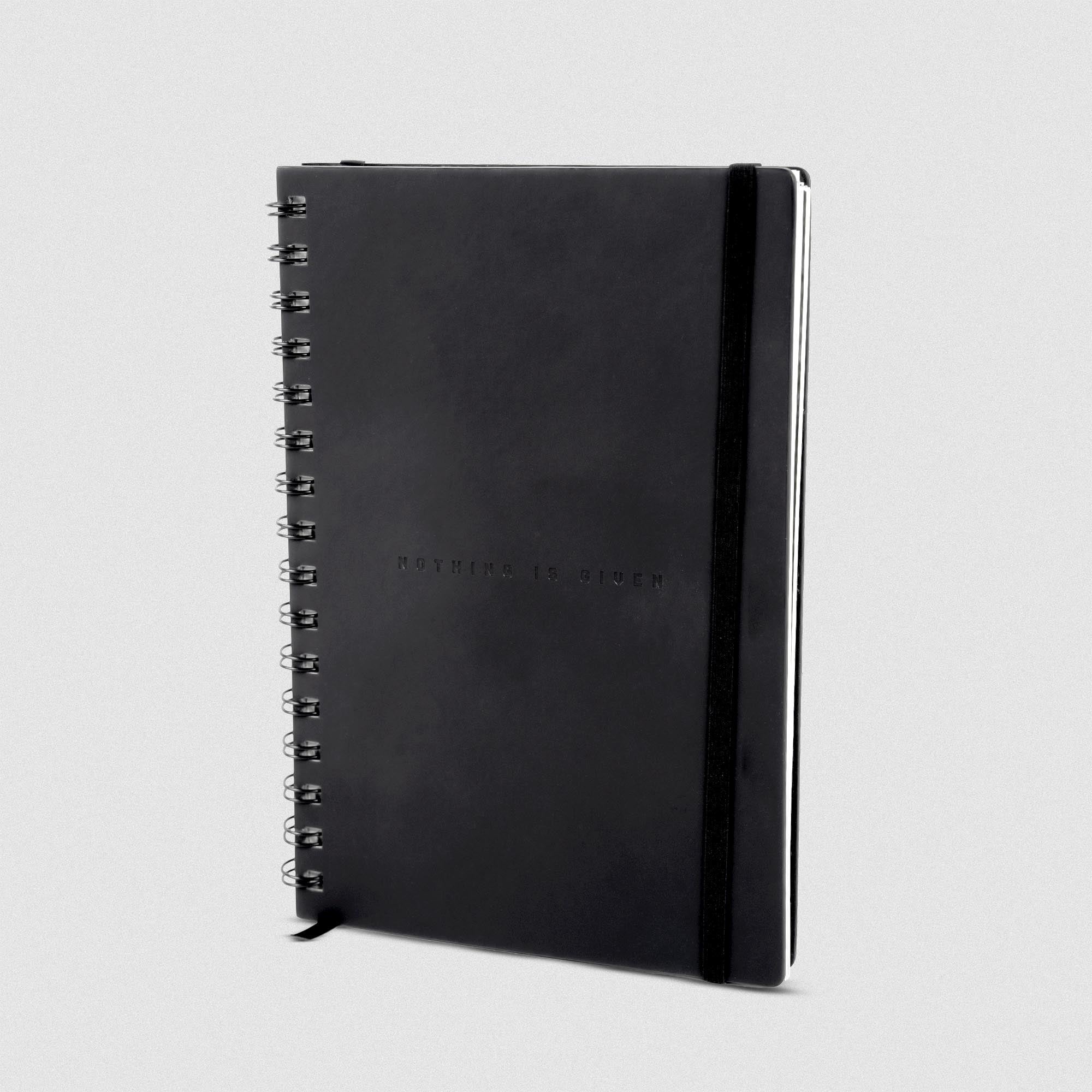 Workout Journal front side shot