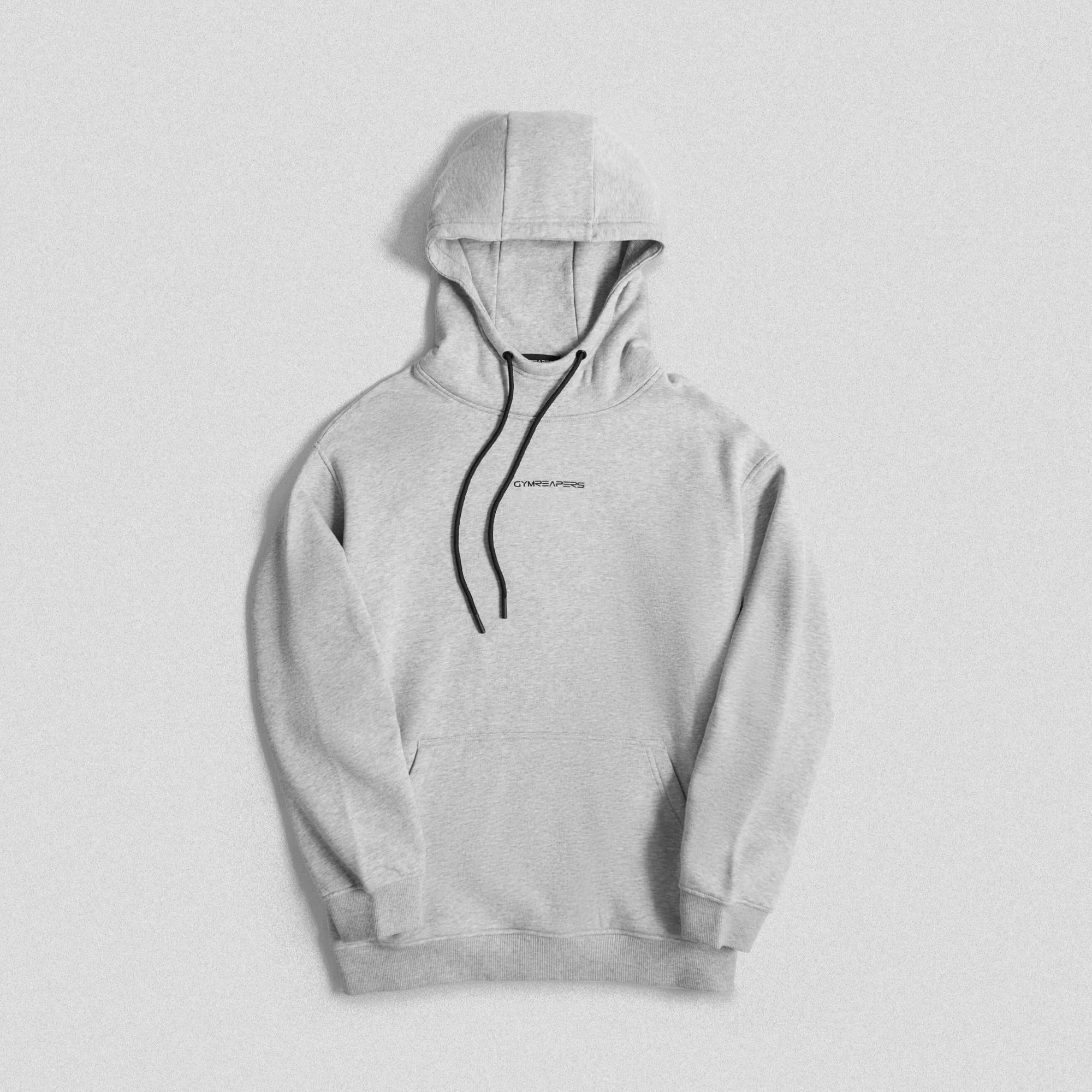axis hoodie heather gray front
