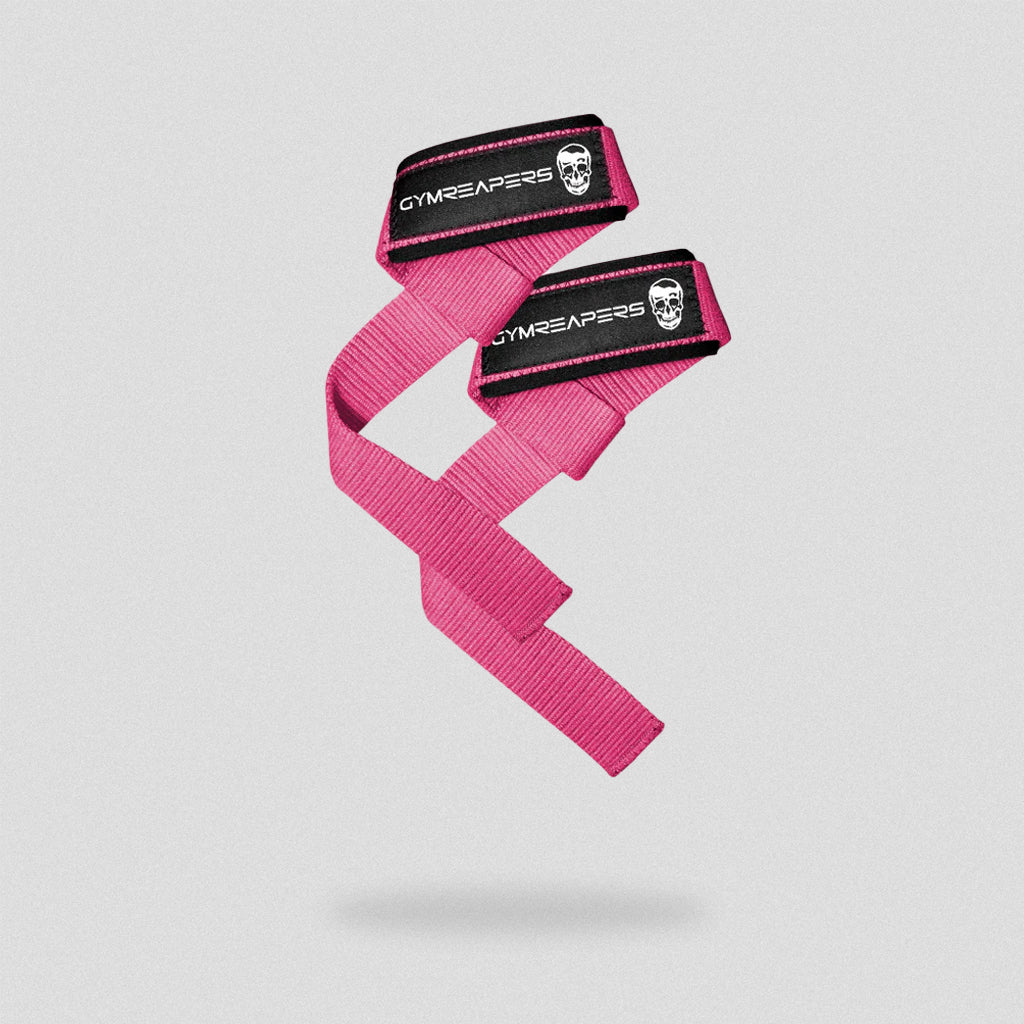 Main image for pink lifting straps.